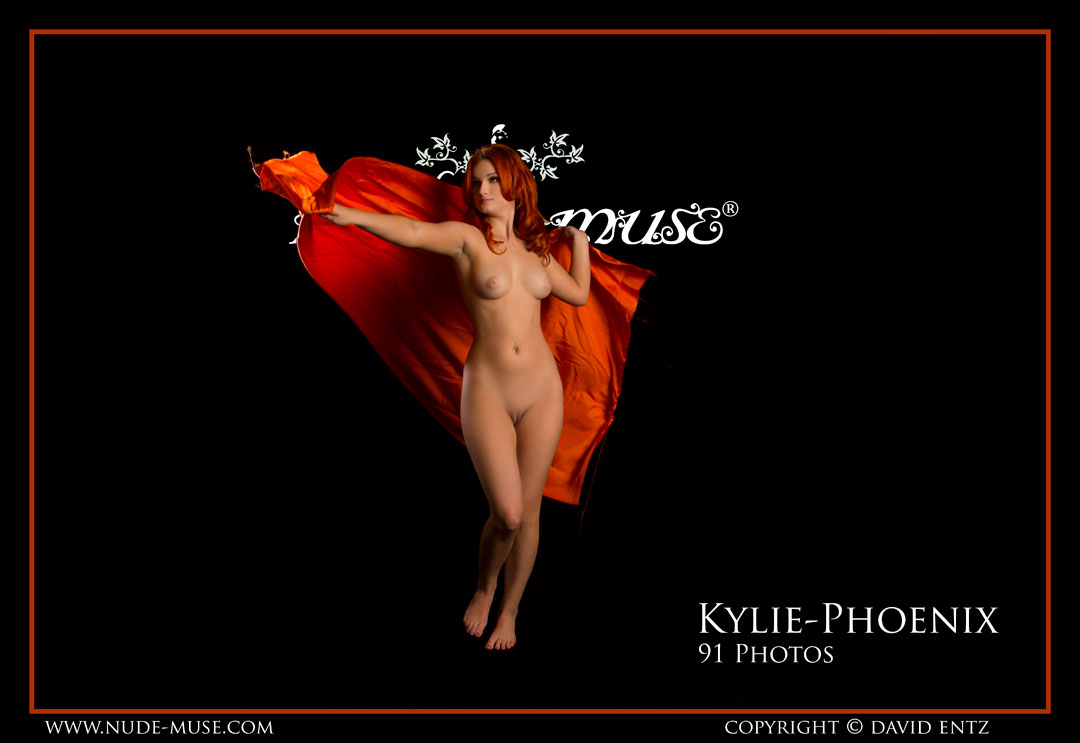 kylie-phoenix orange satin