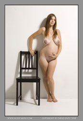 annabel pregnant black chair