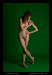 jessica - green nude 3D