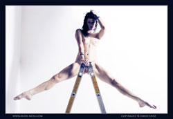 layla nude on ladder video