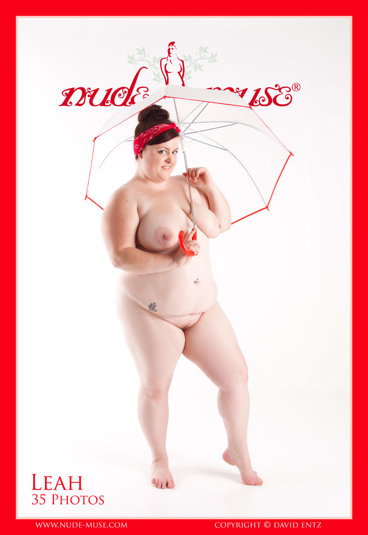 leah umbrella pinup