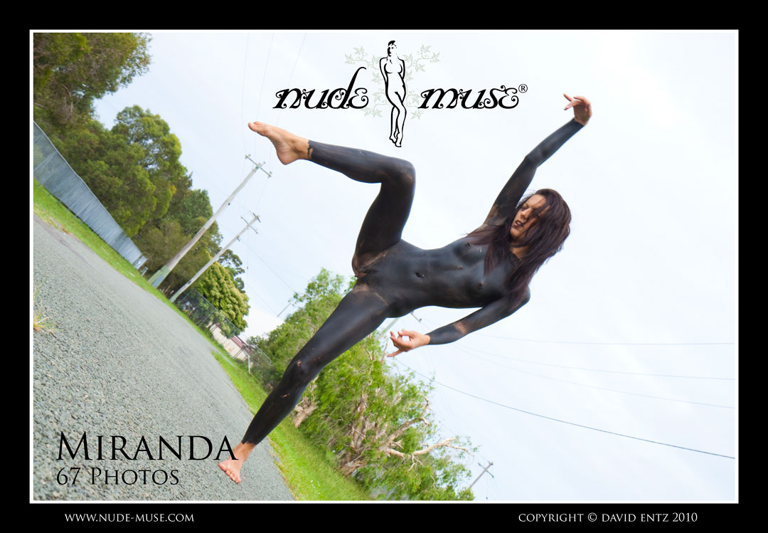 miranda black top nude