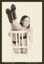 sexyfish nude and the chair