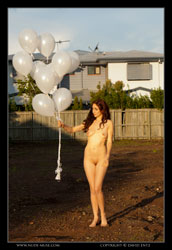anoush white balloons