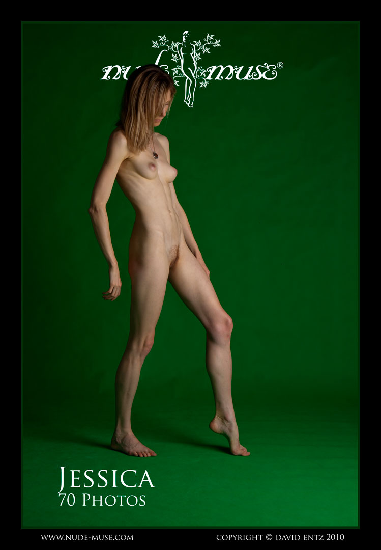 Green topless jessica Processed by