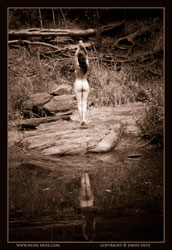 kristie nude by stream